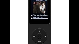 AGPtek A02 8GB MP3 player Review [upl. by Gnav]