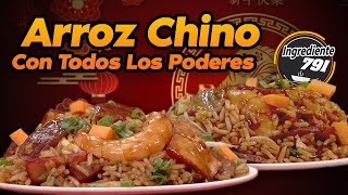 🥡 ¡Conviértete en experto ¡Receta original del arroz chino 🈴 [upl. by Eirlav29]