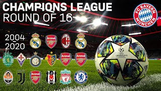 Champions League Round of 16  All FC Bayern matches  Highlights [upl. by Margi]