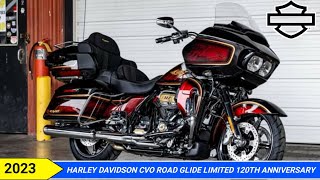 2023 Harley Davidson CVO Road Glide Limited 120th Anniversary Features [upl. by Lleddaw]