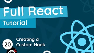 Full React Tutorial 20  Making a Custom Hook [upl. by Aisilef]