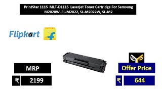 PrintStar 111S MLT D111S Laserjet Toner Cartridge For Samsung M2020W SL M2022 SL M2022W SL M2 [upl. by Eeleak]