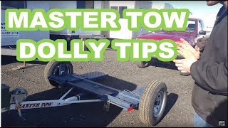 MASTER TOW car dolly overviewtips 80THD 77t how to use quick [upl. by Carroll]