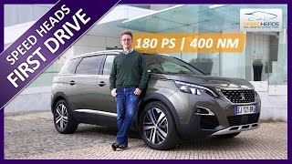 2017 Peugeot 5008 GT Test 180 PS  Fahrbericht  Review  Speed Heads [upl. by Inad]