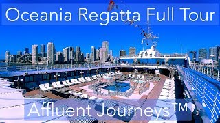 Oceania Regatta Full Tour [upl. by Regnij]