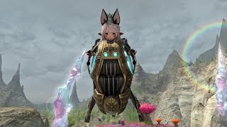 FFXIV Aliklil Bozjan field note mount [upl. by Ishmael]