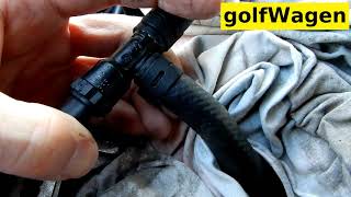 VW Golf 7 fuel temperature sensor location [upl. by Lletnom]