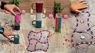 Satisfying Reverse Beads ASMR ♥️♥️♥️ 31 reverse asmr satisfying [upl. by Ranjiv]