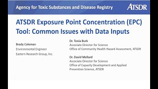 ATSDR Exposure Point Concentration EPC Tool Common Issues with Data Inputs [upl. by Rhonda]