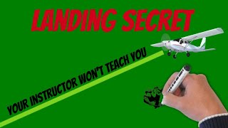 Landing SECRET your Instructor won’t tell you How to Land [upl. by Drawyeh]