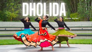 DHOLIDA Navratri Dance Cover  Naina Batra  Loveyatri [upl. by Akimit]