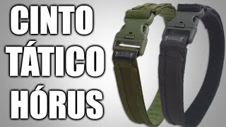 Cinto Tático Hórus  Militar Stock  Review Completo [upl. by Arley]