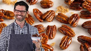 Easy Candied Pecans [upl. by Aidnyl]