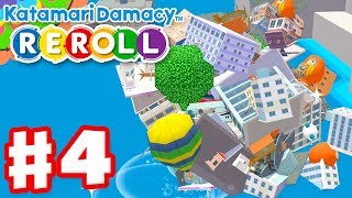 Katamari Damacy Reroll  Gameplay Walkthrough Part 4  Rolling Up the Whole Town Nintendo Switch [upl. by Soo]