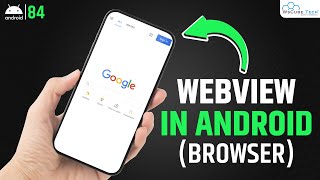 WebView Android Studio What is WebView in Android  Android WebView Tutorial [upl. by Ainehs]