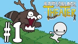 Battleblock Theater Walkthrough  Part 1  Chapter 1 Part 1  With Mitch and Zac [upl. by Bernardine]