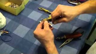 Horseshoe nail cross making video [upl. by Aleunamme]