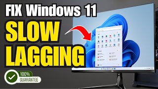 FIX Windows 11 LAGGING and SLOW PROBLEM  2025 GUIDE [upl. by Ecaj277]