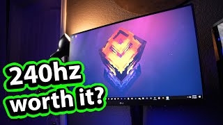 Is 240hz Worth It My Experience [upl. by Silvano]