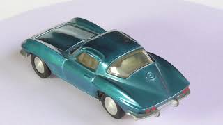 Diecast model car 0495 MiniDinky Meccano Chevrolet Corvette [upl. by Bigelow]