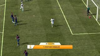 FIFA 12 FC Barcelona vs Real Madrid HD [upl. by Ainomar]