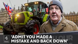 Farmers protest thousands march in London over inheritance tax [upl. by Haizek]