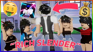 Becoming a quotRich Slenderquot in ROBLOX Roblox Trolling [upl. by Nesto475]