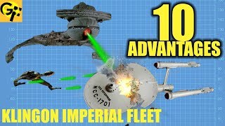 10 Advantages KLINGON IMPERIAL FLEET Star Trek [upl. by Nawyt]