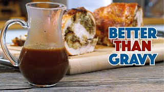 Turkey Demi Glace  Best Turkey Gravy Recipe Ever [upl. by Dovev761]