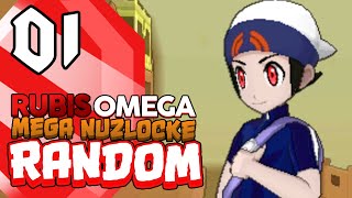 POKÉMON RUBIS OMÉGA 1  MÉGA NUZLOCKE RANDOM [upl. by Hnad]