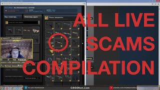 2023  All CSGO Gambling Scams LIVE Twitch COMPILATION [upl. by Zollie141]