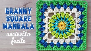 Create an AMAZING Granny Square with JUST 2 COLOURS 😱 [upl. by Airret]