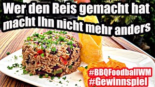 Gallo Pinto besser als Djuvec Reis BBQFoodBallWM  The BBQ Bear [upl. by Ennaimaj]