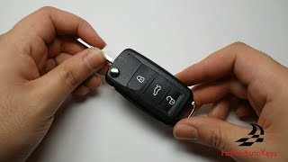 Volkswagen Golf 1997  2009 Car Key Remote Control Programming DIY StepbyStep [upl. by Nolos]