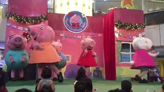 Full Bing Bong Song  Peppa Pig Live Show Singapore  Peppa’s Christmas Wish at United Square 2017 [upl. by Merell714]