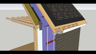 Exterior insulation retrofit walls and unvented roof [upl. by Tamara694]