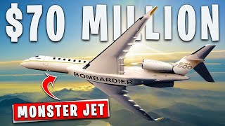 Inside The 70 Million Monster Business Jet  Bombardier Global 7500 [upl. by Ellerret]