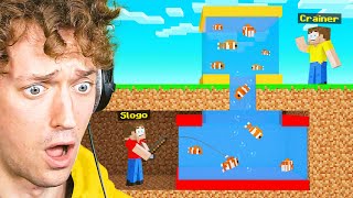 SLOGO STOLE My PET FISH In Minecraft Bee Town [upl. by Still]