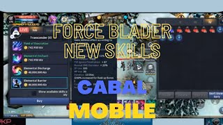 Cabal Online Force Blader  Practicing Combo Debuffs cabal pvp gaming gameplay [upl. by Schlicher]