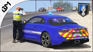 GTA 5  LSPDFR  GENDARMERIE ERI  ÉQUIPE RAPIDE DINTERVENTION  ALPINE A110 [upl. by Adelric426]