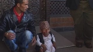 Worlds Shortest Man Nepals Chandra Bahadur Dangi measures just 54cm tall [upl. by Ruy457]