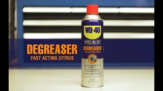 How To Remove Oil Spots From Concrete with WD40 Specialist® Cleaner amp Degreaser [upl. by Attenahs]