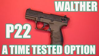 WALTHER P22A TIME TESTED OPTION [upl. by Cavallaro146]