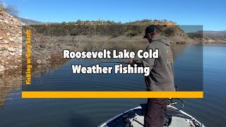 Roosevelt Lake Cold Weather Fishing [upl. by Giselle]