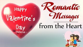 Valentines Day  Best Sweet Love Messages for your Lover [upl. by Yenatirb]