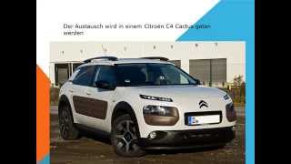 Citroen C4 Cactus Innenraumfilter Pollenfilter wechseln [upl. by Eednim529]