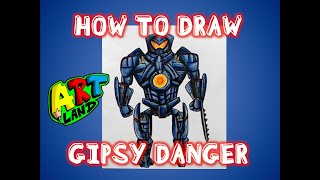 How to Draw GIPSY DANGER [upl. by Nettie]