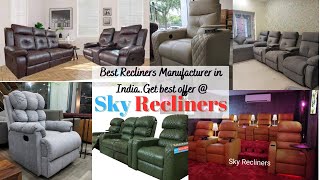 Multifunctional Recliners for Home Theater and Living Room by Sky Recliners with Virtual Exploring [upl. by Kei472]