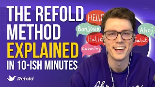 How to Actually Learn a Language  The Refold Method Explained [upl. by Maynord]