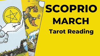 Scorpio Prosperity Flows In The Wait Is Over 💛 March 2024 Monthly Tarot Reading [upl. by Chelsae284]